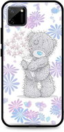 TopQ Realme C11 Silicone Floral Teddy 62644 - Phone Cover