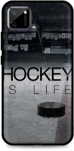 TopQ Realme C11 silicone Hockey Is Life 62635 - Phone Cover - Main image