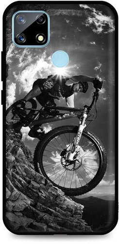 TopQ Realme 7i silicone Mountain Rider 62707 - Phone Cover - Main image