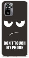 TopQ Xiaomi Redmi Note 10S silicone Don´t Touch 62783 - Phone Cover