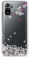 TopQ Xiaomi Redmi Note 10S silicone Sakura flowers 62772 - Phone Cover