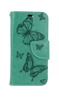 TopQ iPhone 12 mini book Butterfly green 62565 - Phone Case