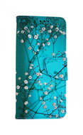 TopQ Realme 7 Pro Book Blue with flowers 55118 - Phone Case