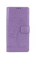 TopQ Xiaomi Redmi 9A book Light purple tree owls 51606 - Phone Cover