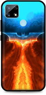 TopQ Realme 7i silicone Fiery Batman 62973 - Phone Cover