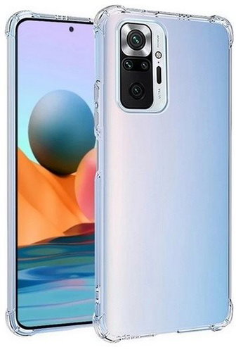 TopQ Xiaomi Redmi Note 10 Pro Super Clear Hybrid solid transparent 63053 - Phone Cover - Main image