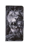 TopQ Samsung A52 Black and white lion 62875 - Phone Case