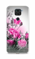 TopQ Xiaomi Redmi Note 9 silicone Blooming roses 58959 - Phone Cover