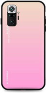 TopQ LUXURY Xiaomi Redmi Note 10 Pro solid rainbow apricot 58032 - Phone Cover
