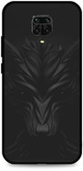 TopQ LUXURY Xiaomi Redmi Note 9 Pro solid Black wolf 52588 - Phone Cover