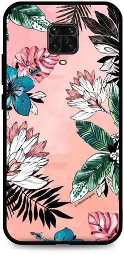 TopQ LUXURY Xiaomi Redmi Note 9 Pro hard Tropical Pink 52582 - Phone Cover - Main image