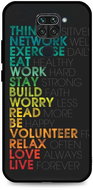 TopQ LUXURY Xiaomi Redmi Note 9 hard Words 52488 - Phone Cover