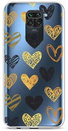 TopQ Xiaomi Redmi Note 9 Silicone Heart 52404 - Phone Cover