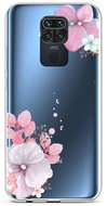 TopQ Xiaomi Redmi Note 9 silicone Violet Blossom 52400 - Phone Cover