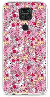 TopQ Xiaomi Redmi Note 9 silicone Pink Bunnies 52354 - Phone Cover