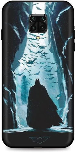TopQ Xiaomi Redmi Note 9 PRO silicone Dark Batman 51197 - Phone Cover - Main image