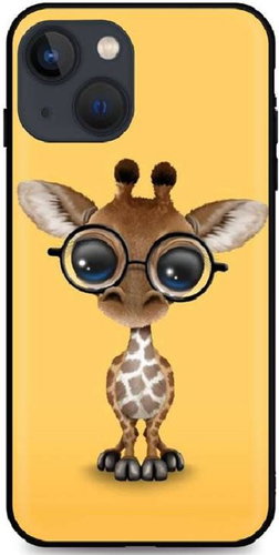 TopQ iPhone SE 2020 silicone Cute Giraffe 49280 - Phone Cover - Main image