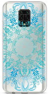 TopQ Xiaomi Redmi Note 9 Pro silicone Blue Mandala 52535 - Phone Cover