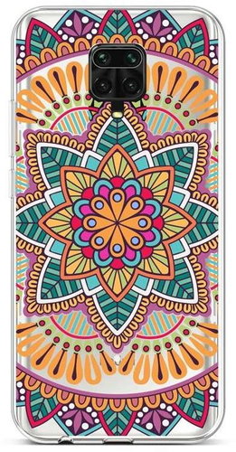 TopQ Xiaomi Redmi Note 9 Pro silicone Happy Mandala 52533 - Phone Cover - Main image