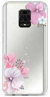 TopQ Xiaomi Redmi Note 9 Pro silicone Violet Blossom 52527 - Phone Cover