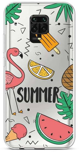 TopQ Xiaomi Redmi Note 9 Pro silicone Summer 52514 - Phone Cover - Main image