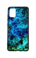 TopQ LUXURY Samsung A51 solid Marble Navy 48380 - Phone Cover