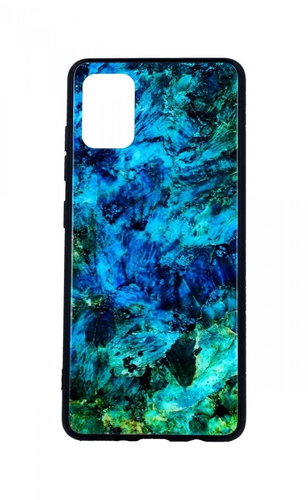 TopQ LUXURY Samsung A51 solid Marble Navy 48380 - Phone Cover - Main image