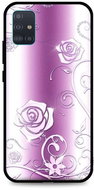 TopQ Samsung A51 silicone Abstract Roses 55867 - Phone Cover