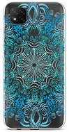 TopQ Xiaomi Redmi 9C silicone Blue Mandala 53031 - Phone Cover
