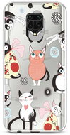 TopQ Xiaomi Redmi Note 9 Pro silicone Cats 2 52525 - Phone Cover