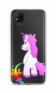 TopQ Xiaomi Redmi 9C silicone Red Unicorn 52296 - Phone Cover
