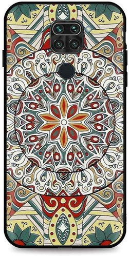 TopQ Xiaomi Redmi Note 9 3D silicone Color mandala 50101 - Phone Cover - Main image