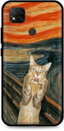 TopQ Xiaomi Redmi 9C silicone Scared Cat 52973 - Phone Cover