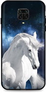 TopQ Xiaomi Redmi Note 9 PRO silicone White Horse 51215 - Phone Cover