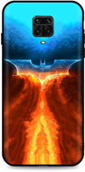 TopQ Xiaomi Redmi Note 9 PRO silicone Fiery Batman 51196 - Phone Cover