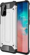 TopQ Samsung A51 Panzer silver 47839 - Phone Cover
