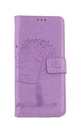 TopQ Realme 7 Book Light Purple Tree Owls 63120 - Phone Case