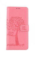 TopQ Realme 7 Book Pink Owl Tree 63119 - Phone Case