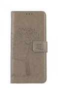 TopQ Realme 7 Book Grey Tree Owls 63118 - Phone Case
