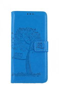 TopQ Realme 7 Book Blue Tree Owls 63117 - Phone Case