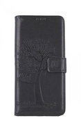 TopQ Realme 7 Book Black Tree Owls 63116 - Phone Case