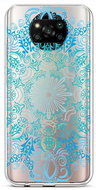 TopQ Xiaomi Poco X3 Pro silicone Blue Mandala 62444 - Phone Cover