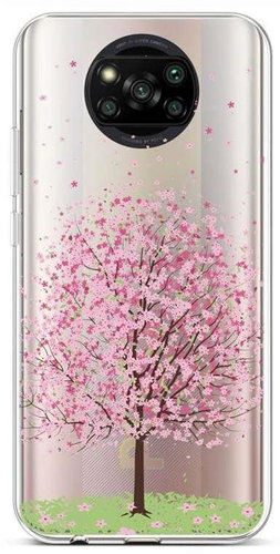 TopQ Xiaomi Poco X3 Pro silicone Blossom Tree 62442 - Phone Cover - Main image
