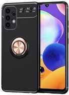 TopQ Samsung A32 silicone black with copper ring 61857 - Phone Cover