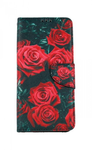 TopQ Realme 7i Booklet Red Roses 62881 - Phone Case - Main image