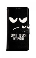 TopQ Xiaomi Redmi Note 10S booklet Don't Touch 63202 - Phone Case