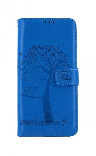 TopQ Realme 7i Book Blue Tree Owls 63155 - Phone Case - Main image