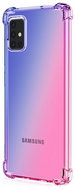 TopQ Samsung A51 silicone Shock iridescent blue-pink 63448 - Phone Cover