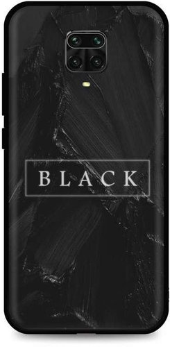 TopQ LUXURY Xiaomi Redmi Note 9 Pro solid Black 63436 - Phone Cover - Main image