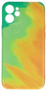 TopQ Pop iPhone 12 silicone green-yellow 63547 - Phone Cover